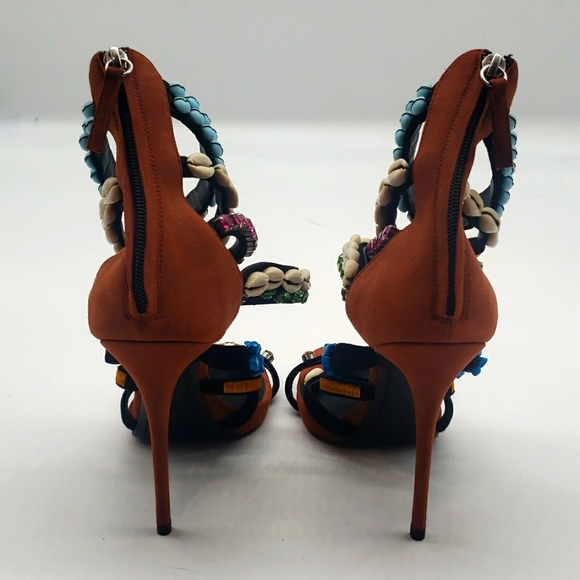 Giuseppe Zanotti size 40 color multi 100%Authentic NEW NEVER BEEN WORN - Picture 7 of 17